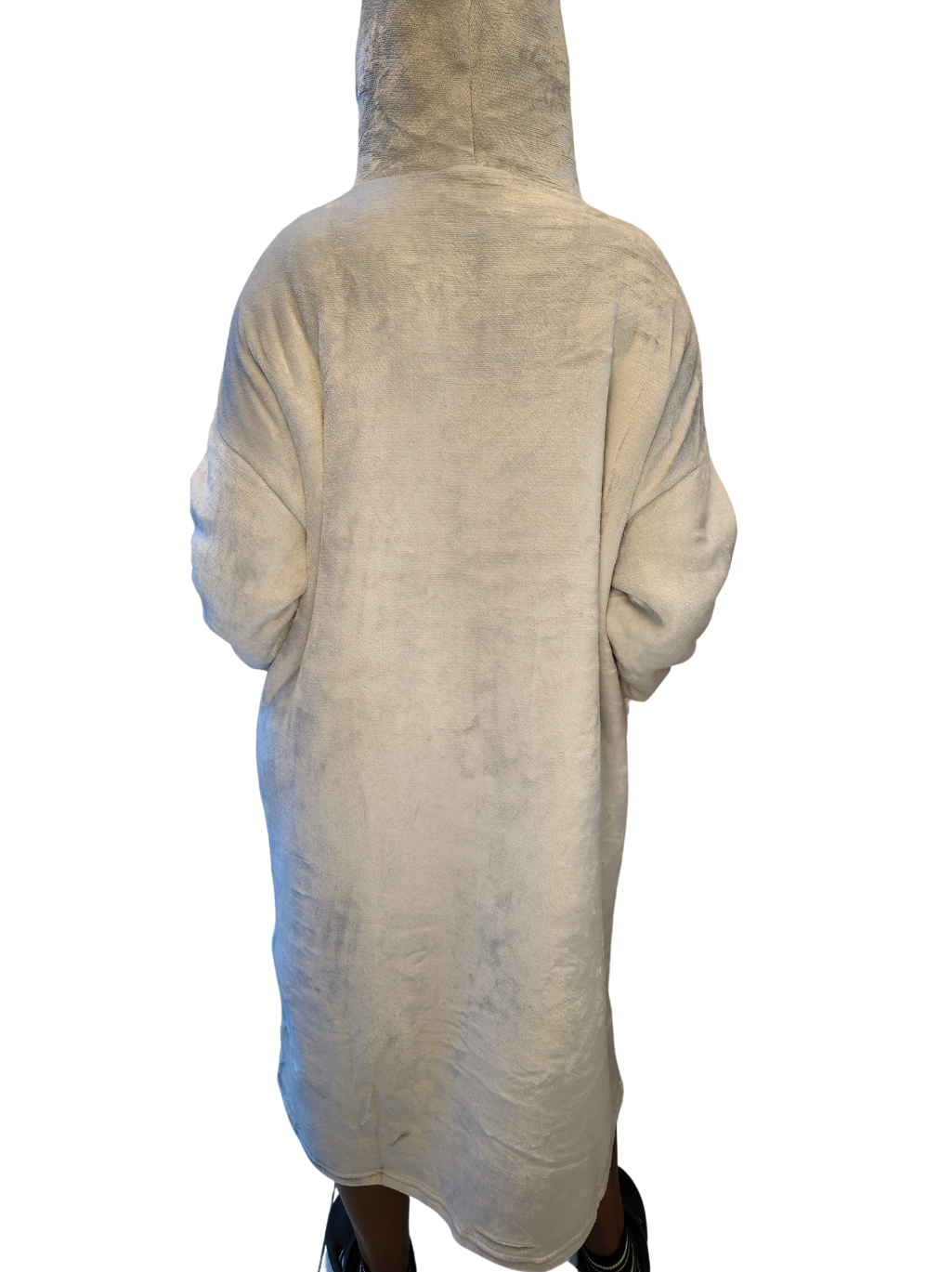 Unisex Hoodie Blanket - Grey
