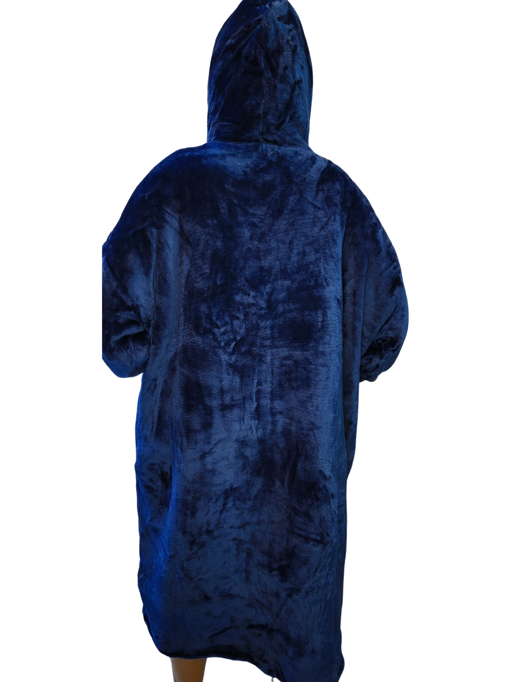Unisex Hoodie Blanket - Navy Blue