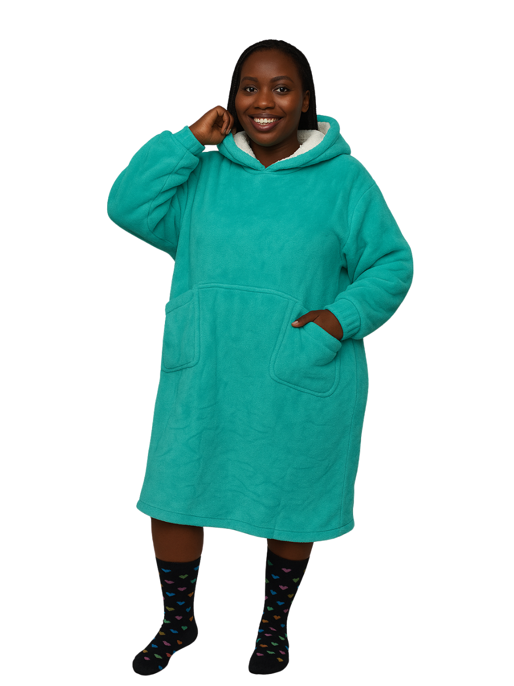 Unisex Hoodie Blanket