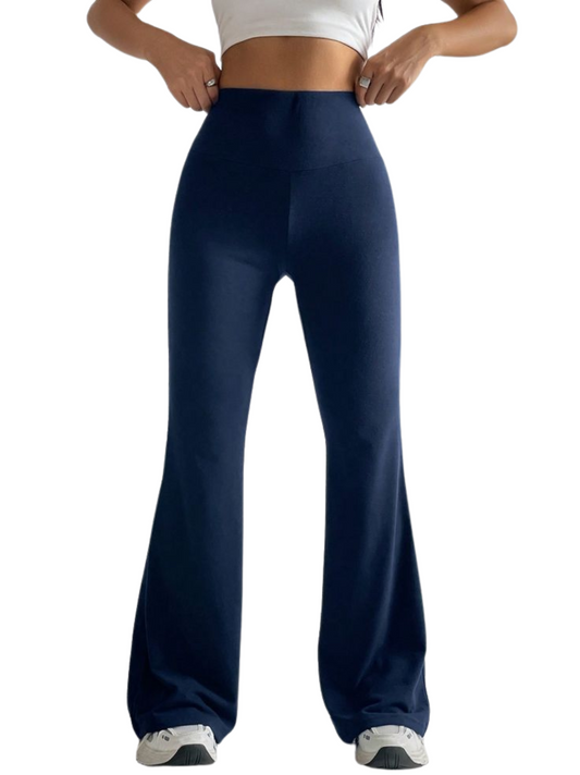 High-Waist Flared Leggings